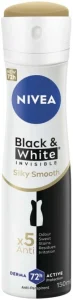 Nivea Antiperspirant Black and White Invisible Deodorant Spray – For Men (150 ml) | Shop Online