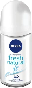 Nivea Antiperspirant Fresh Natural Deodorant Roll-on – For Women (50 ml) | Shop Online