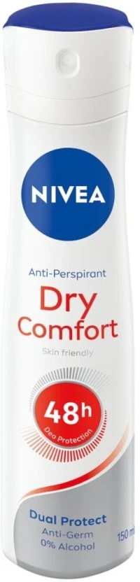 Nivea Dry Comfort Deodorant Spray - For Women (150 ml Pack of 6) | Shop Online