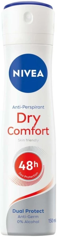 Nivea Dry Comfort Deodorant Spray - For Women (150 ml) | Shop Online