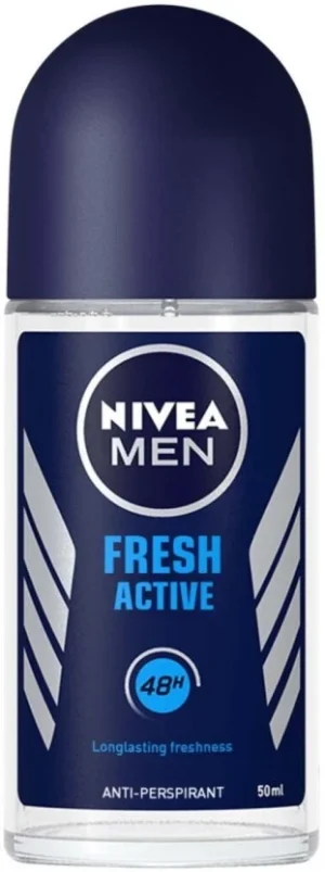 Nivea Fresh Active Deodorant Roll-on - For Men (50 ml Pack of 6) | Shop Online