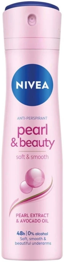 Nivea Pearl & Beauty Soft & Smooth Deodorant Spray - For Women (150 ml) | Shop Online