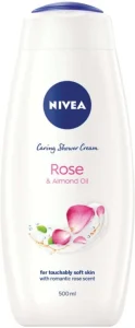 Nivea Rose & Almond Oil Caring Shower Gel Body Wash (500 ml) | Shop Online