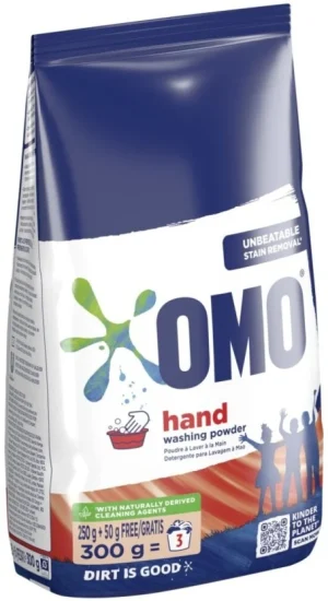 Omo Unbeatable Stain Removal Washing Powder 300 g (Pack of 6) | Shop Online