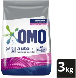 Omo Unbeatable Stain Removal Washing Powder 3 kg (Pack of 6) | Shop Online
