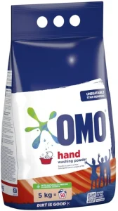 Omo Unbeatable Stain Removal Washing Powder 5 kg (Pack of 4) | Shop Online