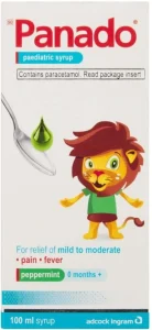 Panado Paediatric Syrup Liquid (6 x 100 ml) | Shop Online