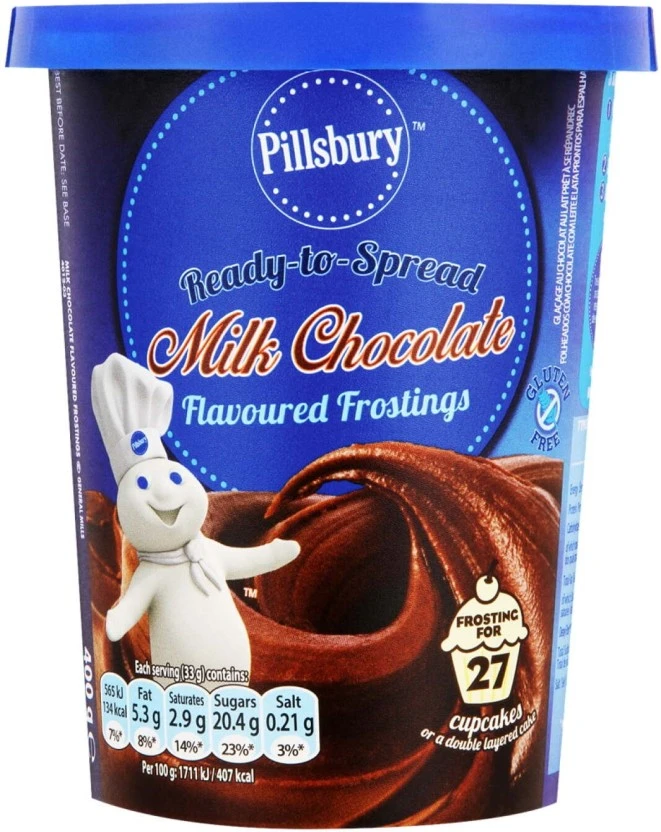 Pillsbury Milk chocolate flavoured frosting Icing (400 g) | Shop Online