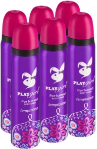 Playgirl Temptation Deodorant Spray – For Women (540 ml Pack of 6) | Shop Online