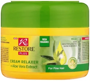 Restore Plus Healthy Looking Shine & Bounce Relaxer All Hair Types (Pack of 12 x 250 ml) | Shop Online