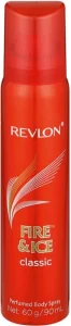Revlon Fire & Ice Classic Body Spray – For Women (90 ml Pack of 6) | Shop Online
