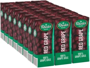 Rhodes 100% Grape Juice (24 x 200 ml) | Shop Online