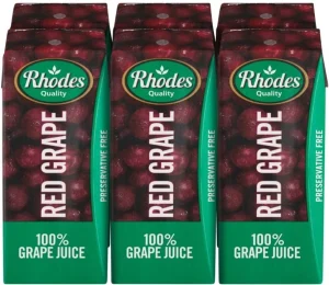 Rhodes 100% Grape Juice (6 x 200 ml) | Shop Online