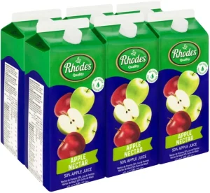 Rhodes 50% Juice Apple Nectar (6 x 2 L) | Shop Online