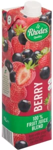Rhodes Berry 100% Fruit Juice Blend (1 L) | Shop Online