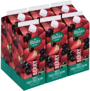 Rhodes Berry 100% Fruit Juice Blend (6 x 1 L) | Shop Online
