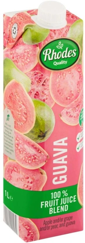 Rhodes Guava 100% Fruit Juice Blend (1 L) | Shop Online