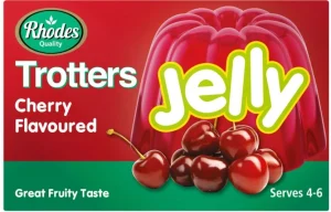 Rhodes Trotters Cherry Flavoured Jelly Powder Crystals (40 g) | Shop Online