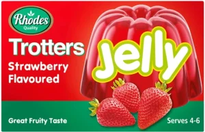Rhodes Trotters Strawberry Flavoured Jelly Powder Crystals (40 g) | Shop Online