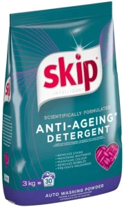 SKIP Scientifically Formulated Anti-Ageing Washing Powder 3 kg (Pack of 6) | Shop Online