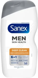 Sanex Deep Clean Men Shower Gel Body Wash  (500 ml) | Shop Online