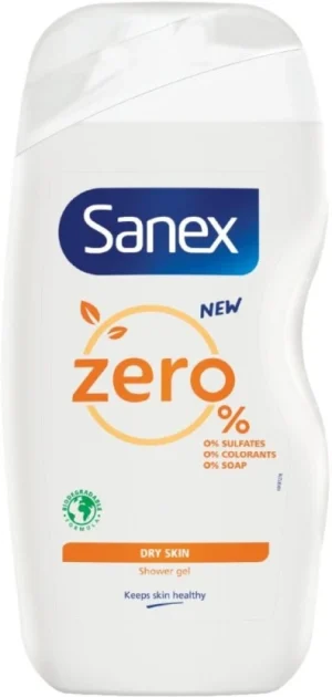 Sanex Zero % Dry Skin Shower Gel Body Wash  (500 ml) | Shop Online