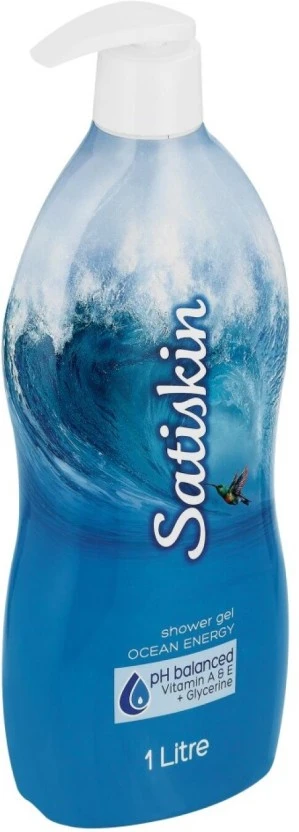 Satiskin Ocean Energy Shower Gel Body Wash (6 x 1 L) | Shop Online