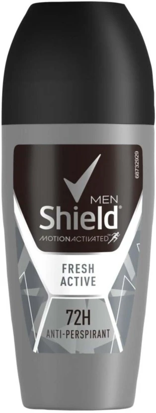 Shield Fresh Active Deodorant Roll-on - For Men (300 ml Pack of 6) | Shop Online