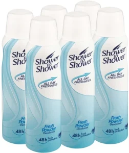 Shower To Fresh Powder Deodorant Spray – For Women (150 ml Pack of 6) | Shop Online