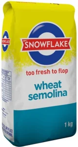 Snowflake Semolina Flour (1 kg Pack of 20) | Shop Online