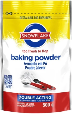 Snowflake Too Fresh To Flop Double Acting Baking Powder (12 x 500 g) | Shop Online