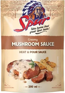 Spur Creamy Mushroom – Heat and Pour Souce Sauce (12 x 200 ml) | Shop Online