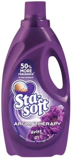 Sta-Soft Aromatherapy Relax Fabric Softener  (9 x 2 L) | Shop Online