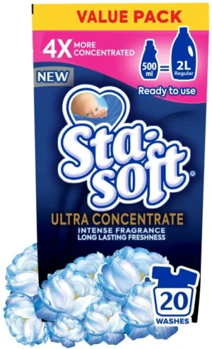 Sta-Soft Intense Fragrance Ultra-Concentrate Fabric Softener  (12 x 500 ml) | Shop Online