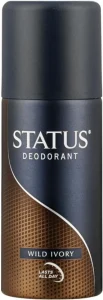 Status Wild Ivory Deodorant Spray – For Men  (130 ml, Pack of 6) | Shop Online