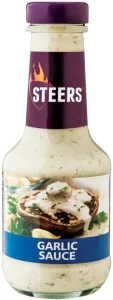Steers Garlic Sauce Sauce  (12 x 375 ml) | Shop Online