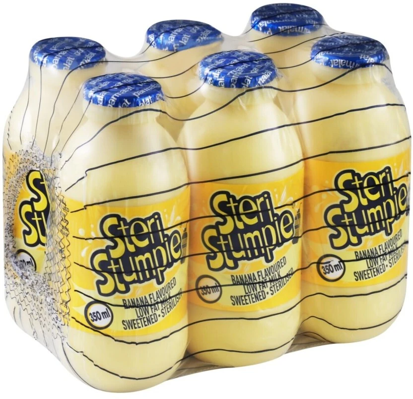 Steri Stumpie Flavoured Low Fat Milk, Banana Flavour (6 x 350 ml) | Shop Online - Image 2