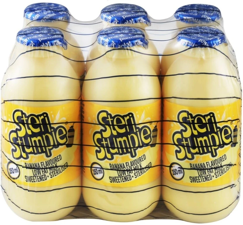 Steri Stumpie Flavoured Low Fat Milk, Banana Flavour (6 x 350 ml) | Shop Online - Image 3