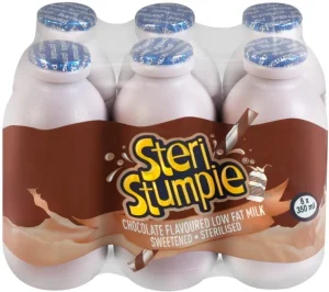 Steri Stumpie Flavoured Low Fat Milk, Chocolate Flavour  (6 x 350 ml) | Shop Online