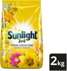 Sunlight 2-in-1 Spring Sensations Washing Powder 2 kg  (Pack of 9) | Shop Online