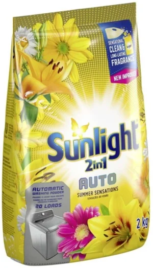 Sunlight 2-in-1 Summer Sensations Washing Powder 2 kg (Pack of 6) | Shop Online