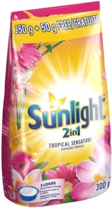 Sunlight 2-in-1 Tropical Sensations Washing Powder 300 g  (Pack of 6) | Shop Online