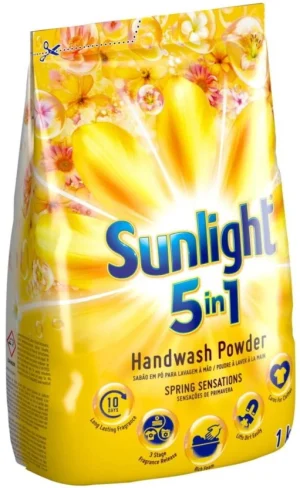 Sunlight 5-in-1 Spring Sensations Washing Powder 1 kg | Shop Online