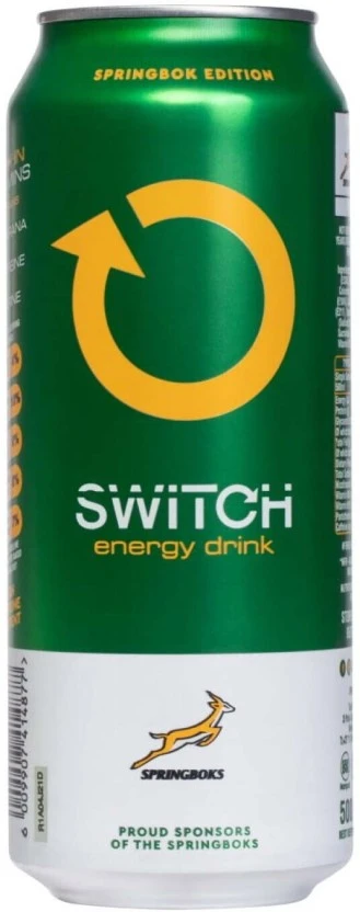 Switch Springbok Energy Drink  (Zesty Fruit Flavoured, 24 x 500 ml) | Shop Online