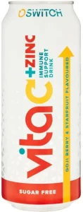 Switch Vita C + Zinc Immune Support Drink Sports Drink  (Goji Berry, StarFruit Flavoured, 500 ml) | Shop Online