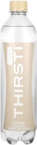 Thirsti Sparkling Litchi Flavoured Water (1 x 500 ml) | Shop Online