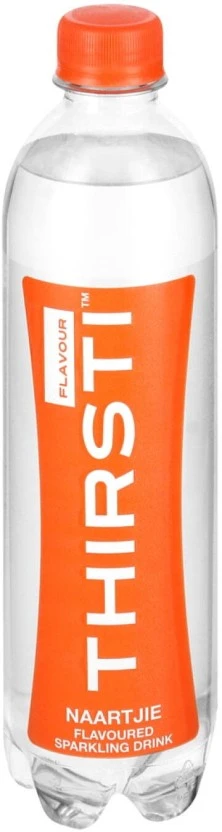 Thirsti Sparkling Naartjie Flavoured Water (1 x 500 ml) | Shop Online