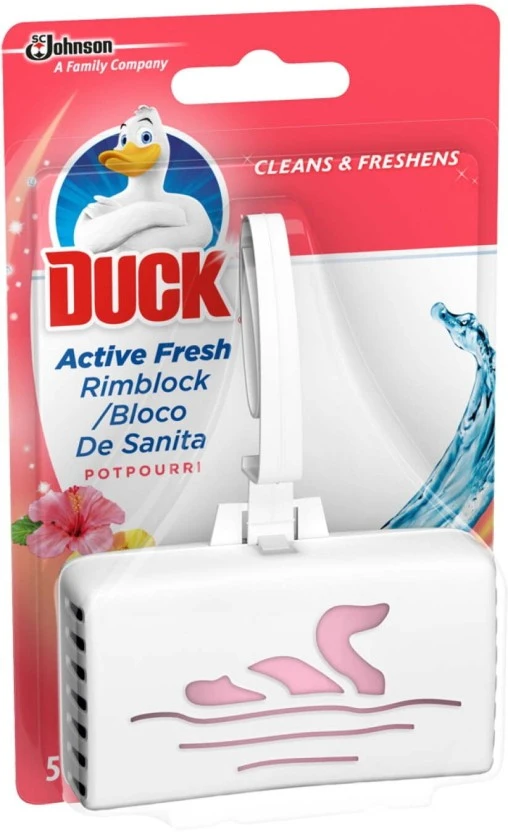 Toilet Duck Active Fresh Potpourri Rim Block (50 g) | Shop Online