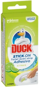 Toilet Duck Stick-On Stripes Citrus Gel Cleaner (6 Wipes) | Shop Online