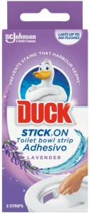 Toilet Duck Stick-On Stripes Lavender Gel Cleaner (6 Wipes) | Shop Online